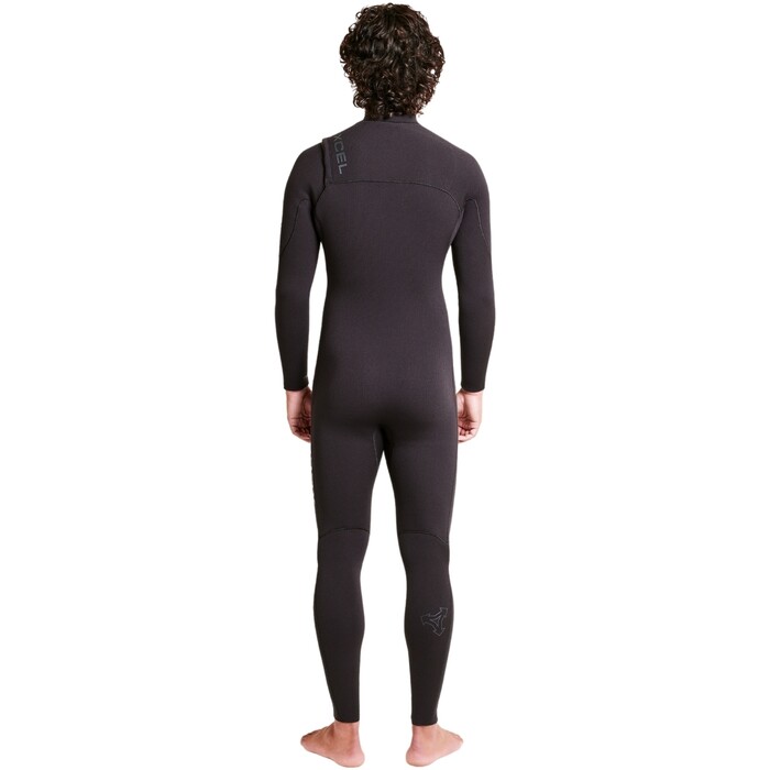 2024 Xcel Mens Comp+ 5/4mm Chest Zip Wetsuit MN54CPC4BK - Black